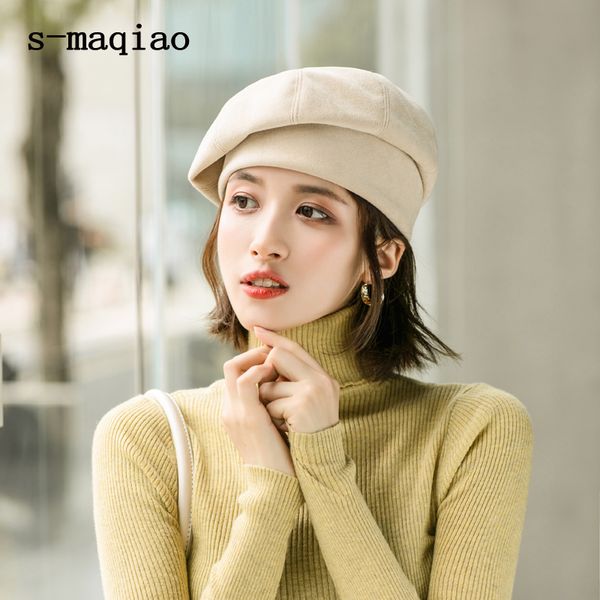 2020 new fashion ladies vintage beret hat autumn winter hats for women elegant artist painter hat french beret women hats, Blue;gray
2020 new fashion ladies vintage beret hat autumn winter hats for women elegant artist painter hat french beret women hats, Blue;gray