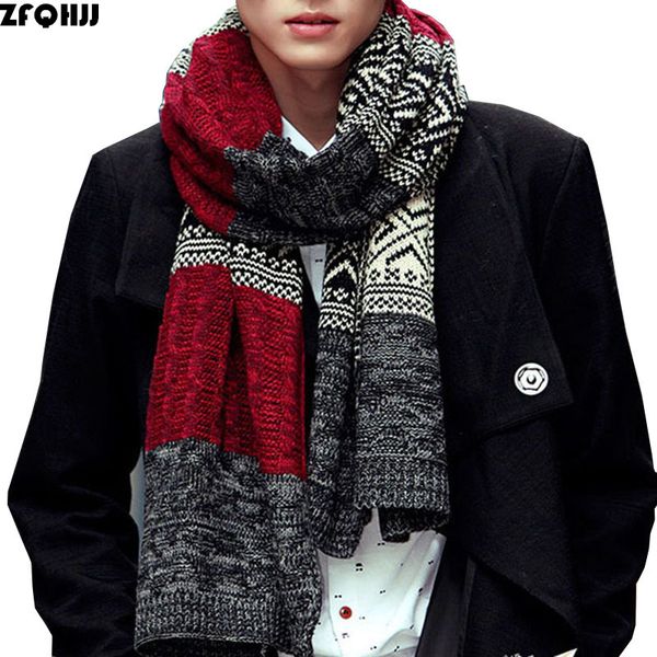 scarves zfqhjj mens acrylic scarf 2021 korea women men warm autumn winter fit lovers knitting long large wraps, Blue;gray
scarves zfqhjj mens acrylic scarf 2021 korea women men warm autumn winter fit lovers knitting long large wraps, Blue;gray