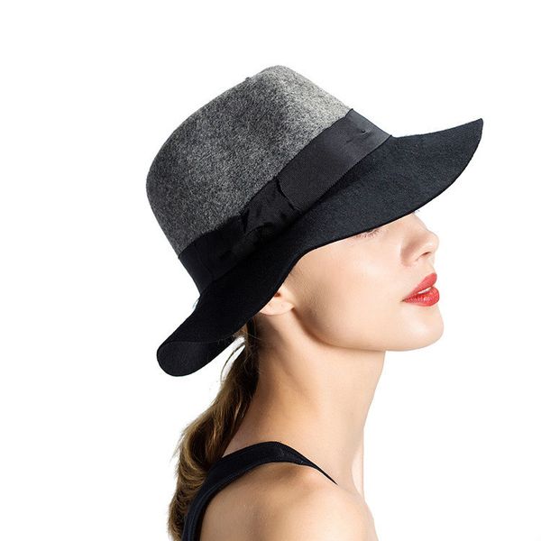 mingli tengda autumn winter black wool hat fisherman hat woolen woolen gray outdoor fascinator fedora chapeau, Blue;gray
mingli tengda autumn winter black wool hat fisherman hat woolen woolen gray outdoor fascinator fedora chapeau, Blue;gray