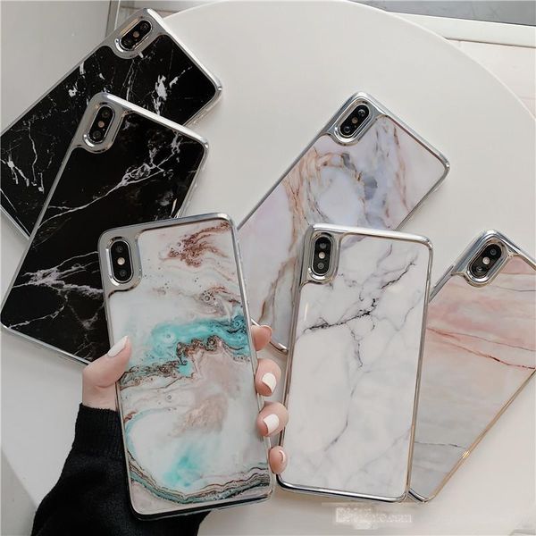 vintage marble texture phone cases for iphone xr xs max 6 6s 7 8 plus x electroplated edge soft imd back cover coque
vintage marble texture phone cases for iphone xr xs max 6 6s 7 8 plus x electroplated edge soft imd back cover coque