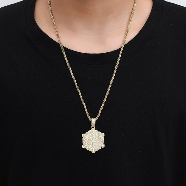 pendant necklaces cross-border -sale hip-hop jewelry christmas snowflake copper inlaid zircon necklace wholesale, Silver
pendant necklaces cross-border -sale hip-hop jewelry christmas snowflake copper inlaid zircon necklace wholesale, Silver