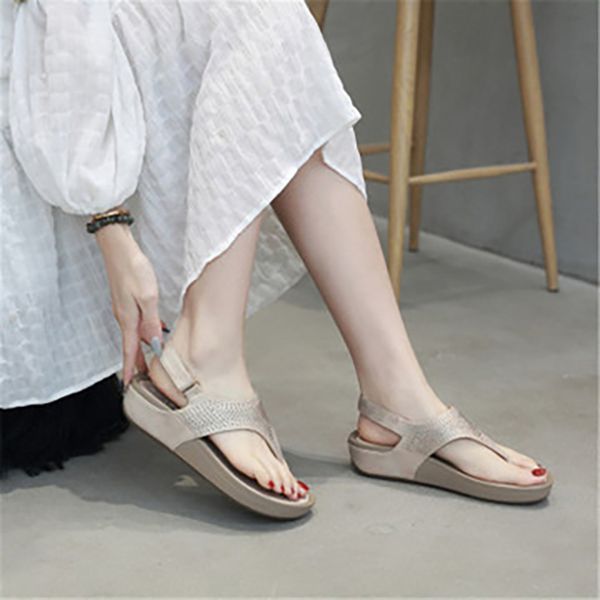 woman flip flop sandals female hook loop shoes ladies wedges casual women platform women's fashion solid footwear plus size 42, Black
woman flip flop sandals female hook loop shoes ladies wedges casual women platform women's fashion solid footwear plus size 42, Black