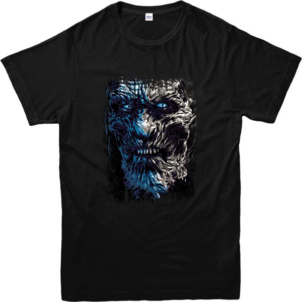 2019 summer fashion t-shirt white walker face north wall inspired design t-shirt tee shirt
2019 summer fashion t-shirt white walker face north wall inspired design t-shirt tee shirt