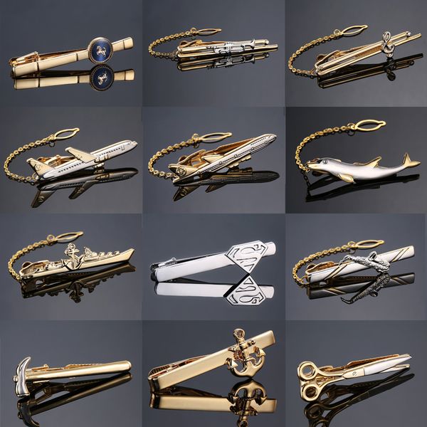 fashion metal men tie clip gentlemen classy necktie tie bar clasp clip pin dolphin hammer aircraft ship wedding men jewelry, Silver;golden
fashion metal men tie clip gentlemen classy necktie tie bar clasp clip pin dolphin hammer aircraft ship wedding men jewelry, Silver;golden