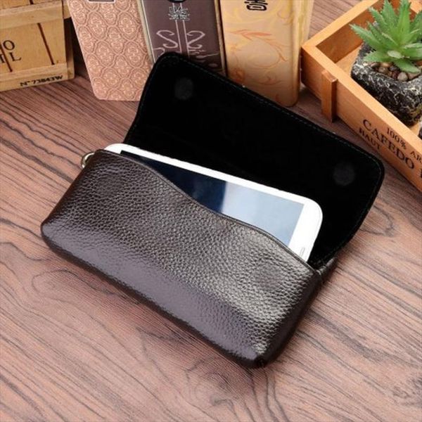 new genuine leather waist bag first layer cowhide men hip bum fanny hook pack loop skin belt case mobile cell phone bag
new genuine leather waist bag first layer cowhide men hip bum fanny hook pack loop skin belt case mobile cell phone bag