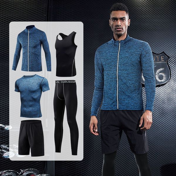 мужские tracksuit 5 шт компрессионные колготки спортивные футболки пальто set gym одежда тренировки jogger бег костюм trainning спортивная о, Black;white
мужские tracksuit 5 шт компрессионные колготки спортивные футболки пальто set gym одежда тренировки jogger бег костюм trainning спортивная о, Black;white