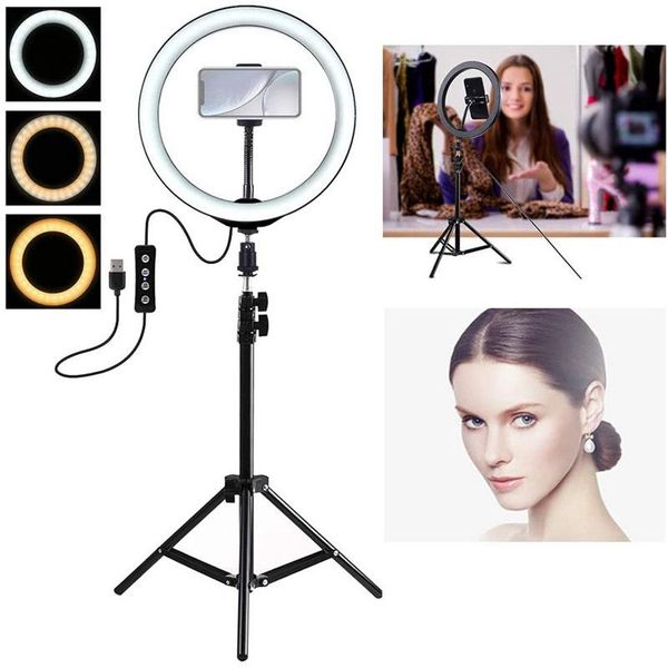 flashes led self-timer ring light dimmable studio camera makeup fill with 50cm tripods for live streaming youtube video
flashes led self-timer ring light dimmable studio camera makeup fill with 50cm tripods for live streaming youtube video