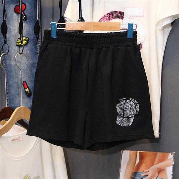 drilling plus size shorts women 2020 summer new all match leisure loose motion shorts elastic trouser loose waist short, White;black
drilling plus size shorts women 2020 summer new all match leisure loose motion shorts elastic trouser loose waist short, White;black