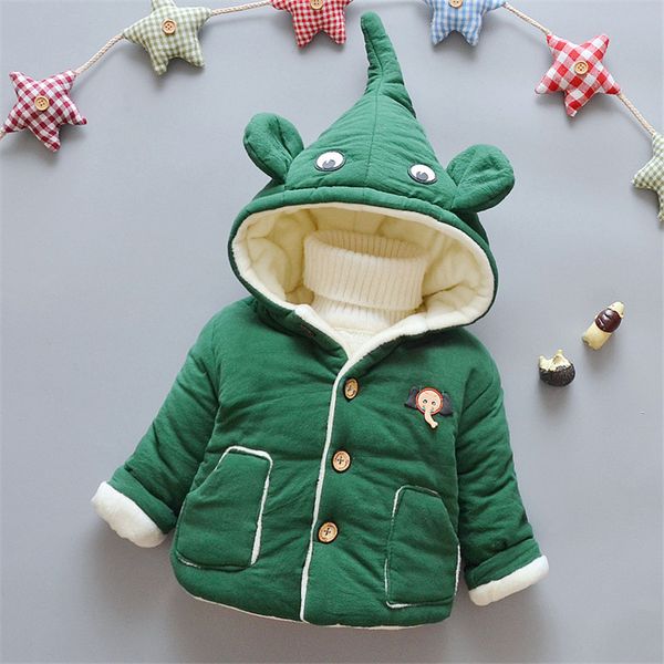 winter new girls cotton coats cute infants boys thicken baby boys solid color plus velvet cotton clothing baby hooded outerwear, Blue;gray
winter new girls cotton coats cute infants boys thicken baby boys solid color plus velvet cotton clothing baby hooded outerwear, Blue;gray