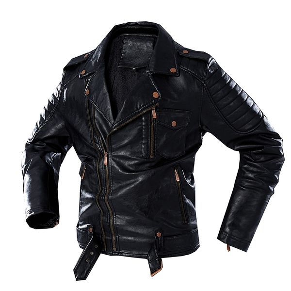 mens retro leather jacket autumn winter fashion turn-collar motorcycle pu leather jacket multi-pockets casual faux coats, Black
mens retro leather jacket autumn winter fashion turn-collar motorcycle pu leather jacket multi-pockets casual faux coats, Black