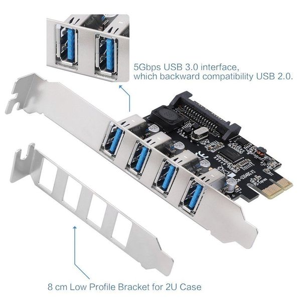4 ports usb 3.0 to pci express expansion card usb 3.0 pci-e controller hub for deskpc with 8 cm low profile bracket pcie hub
4 ports usb 3.0 to pci express expansion card usb 3.0 pci-e controller hub for deskpc with 8 cm low profile bracket pcie hub