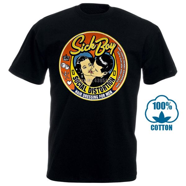 funny men t shirt women novelty tshirt social distortion sick boy pomade t shirt 011721