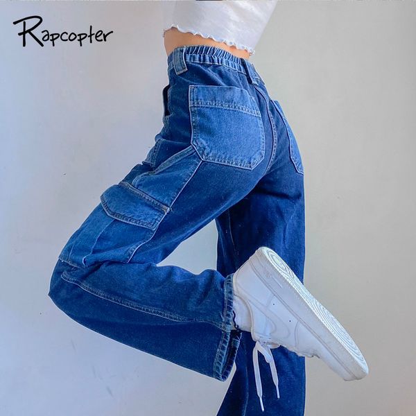 rapcopter big pockets jeans women y2k pants high waist trousers blue denim zipper jeans 90s patched cargo pants streetwear
rapcopter big pockets jeans women y2k pants high waist trousers blue denim zipper jeans 90s patched cargo pants streetwear