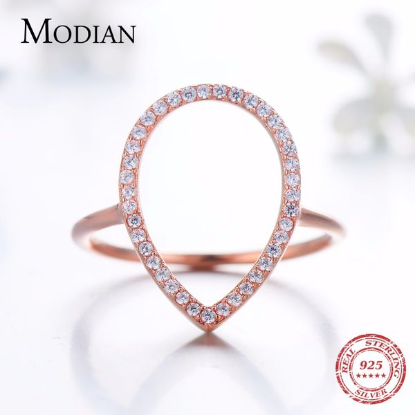 modian new fashion instagram pear water drop classic ring engagement jewelry sparkling 100% 925 sterling silver rings for women, Golden;silver
modian new fashion instagram pear water drop classic ring engagement jewelry sparkling 100% 925 sterling silver rings for women, Golden;silver