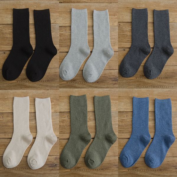 autumn and winter tube cotton pile solid color double needle autumn and winter women's tube socks cotton women's socks 4trwn, Black
autumn and winter tube cotton pile solid color double needle autumn and winter women's tube socks cotton women's socks 4trwn, Black