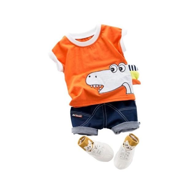 toddler kids baby boys the dinosaur head cartoon print t shirt jeans short 2pc outfits animal cute children's suit kg-61, Pink;blue
toddler kids baby boys the dinosaur head cartoon print t shirt jeans short 2pc outfits animal cute children's suit kg-61, Pink;blue