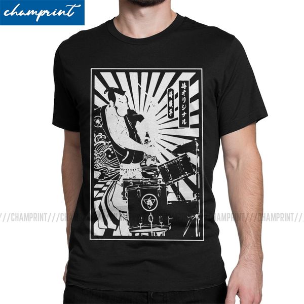 мужчины t-shirt samurai play drum урожай хлопка tee shirt rock metal music смешной япония игрок тенниска шею tops подарок на день рождения
мужчины t-shirt samurai play drum урожай хлопка tee shirt rock metal music смешной япония игрок тенниска шею tops подарок на день рождения