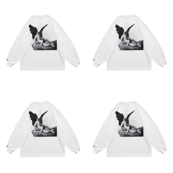 dark sad character printed coattext geometric pattern looseshoulder oversize2020 new long sleeve dark sad character printed coattext geo, Black
dark sad character printed coattext geometric pattern looseshoulder oversize2020 new long sleeve dark sad character printed coattext geo, Black