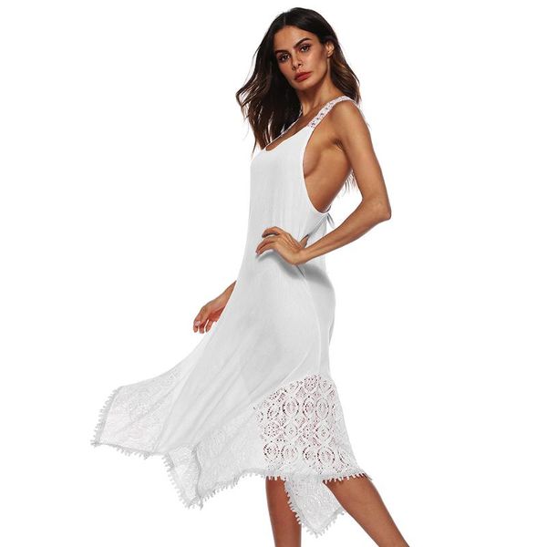casual dresses 2021 women beach dress female summer sleeveless chiffon style clothing plus size, Black;gray
casual dresses 2021 women beach dress female summer sleeveless chiffon style clothing plus size, Black;gray