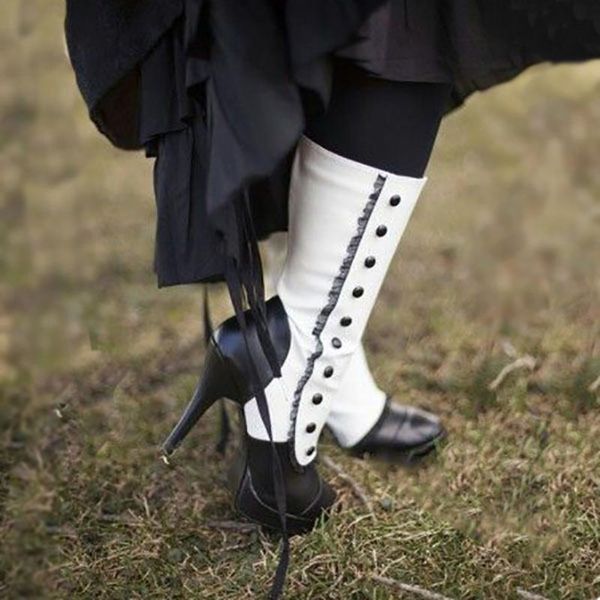 rivet lace punk style boots women leather bohemian bootsnow boots platform fashion lace button high heel boot stiletto, Black
rivet lace punk style boots women leather bohemian bootsnow boots platform fashion lace button high heel boot stiletto, Black