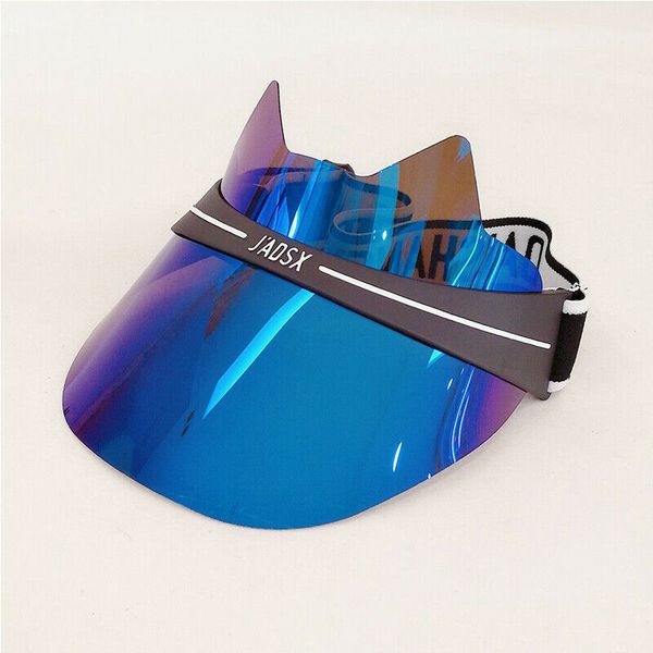 adjustable visor headband caps summer uv protection transparent golf hiking tennis colorful sun hat beach cap w00a, Blue;gray
adjustable visor headband caps summer uv protection transparent golf hiking tennis colorful sun hat beach cap w00a, Blue;gray