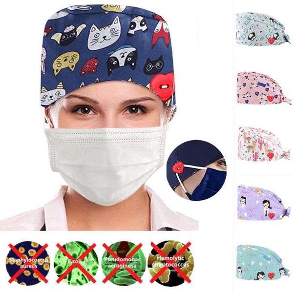 summer printed hats fashion button work hat casual scrub cap adjustable cotton nursing scrubs cap hat q40, Blue;gray
summer printed hats fashion button work hat casual scrub cap adjustable cotton nursing scrubs cap hat q40, Blue;gray