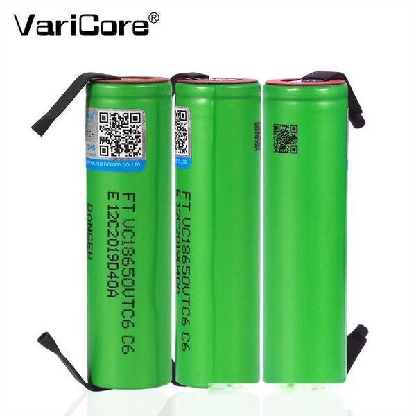 consumer electronics varicore vtc6 3.7v 3000 mah 18650 li-ion rechargeable battery vc18650vtc6 batteries diy nickel sheets
consumer electronics varicore vtc6 3.7v 3000 mah 18650 li-ion rechargeable battery vc18650vtc6 batteries diy nickel sheets