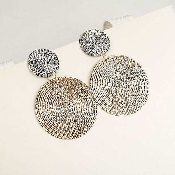 antique gold double concave round hoop earrings black circle pattern geometric earrings for women statement jewelry, Golden
antique gold double concave round hoop earrings black circle pattern geometric earrings for women statement jewelry, Golden