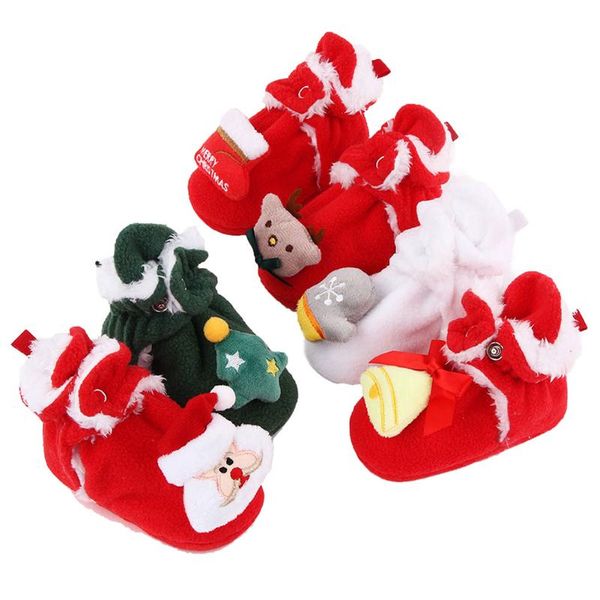 baby christmas booties winter warm 3d cartoon fleece socks crib shoes non-slip toddle first walking shoes 
baby christmas booties winter warm 3d cartoon fleece socks crib shoes non-slip toddle first walking shoes