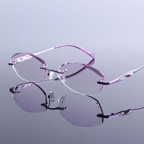 sunglasses fashion women rhinestone rimless reading glasses purple readers presbyopic eye anti-reflective coating gafas de mujer, White;black
sunglasses fashion women rhinestone rimless reading glasses purple readers presbyopic eye anti-reflective coating gafas de mujer, White;black