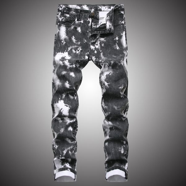 men's jeans hip hop streetwear tie dye men fashion multicolor denim pants elastic slim fit dance pant good quality bp076, Blue
men's jeans hip hop streetwear tie dye men fashion multicolor denim pants elastic slim fit dance pant good quality bp076, Blue
