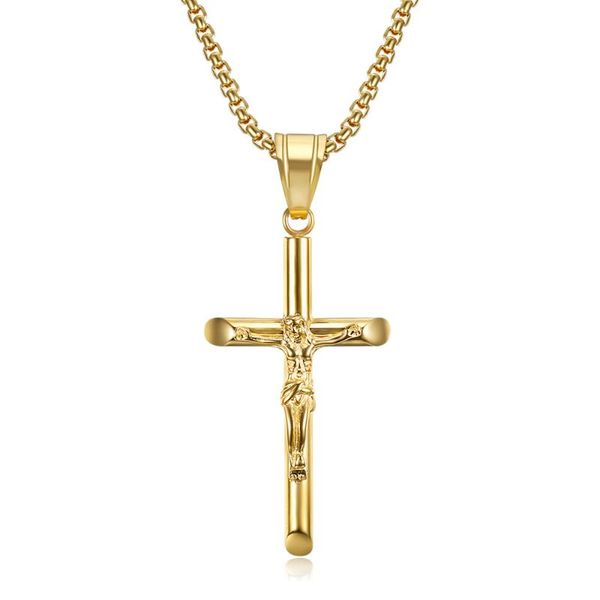 hip hop gold silver color stainless steel inri crucifix jesus cross pendants necklaces for men rapper jewelry drop shipping
hip hop gold silver color stainless steel inri crucifix jesus cross pendants necklaces for men rapper jewelry drop shipping