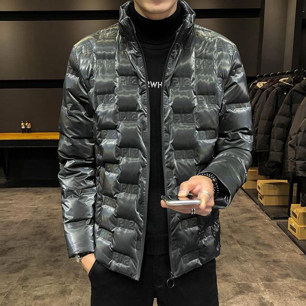 men's down & parkas 2021 winter style white duck jacket trend hooded fashion youth brand daily life coat, Black
men's down & parkas 2021 winter style white duck jacket trend hooded fashion youth brand daily life coat, Black