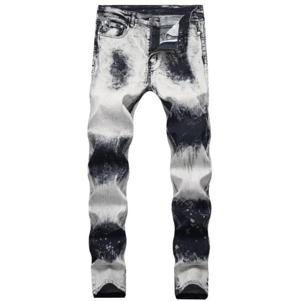 2020 autumn skinny jeans men's classic designer jeans men's slim print stretch denim pants man trousers w1053, Blue
2020 autumn skinny jeans men's classic designer jeans men's slim print stretch denim pants man trousers w1053, Blue