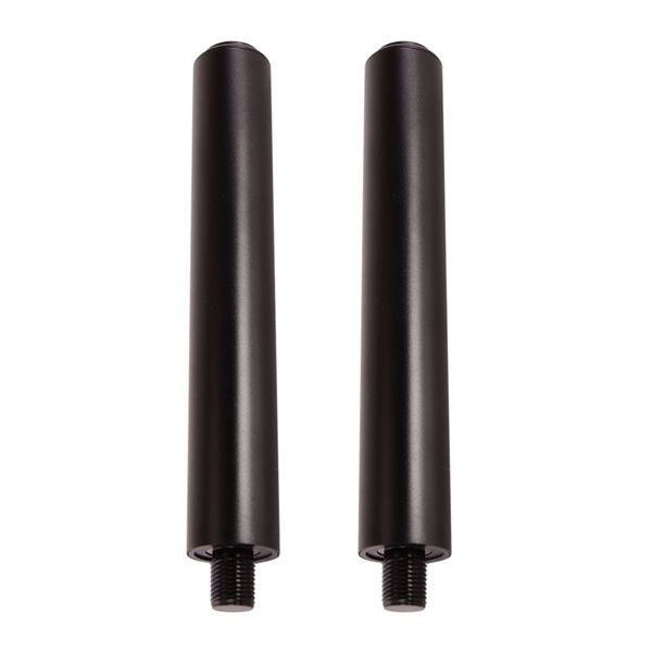 2pcs aluminum billiards pool cue extension extender for pool cues