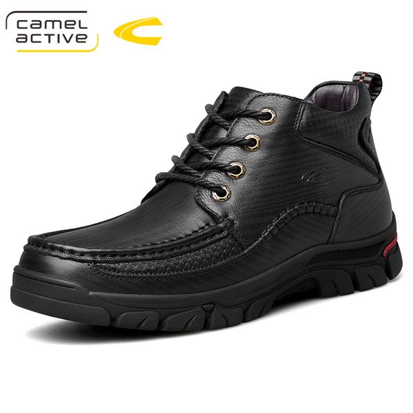 camel active new genuine leather boots men winter boots lace up ankle snow men waterproof first layer cowhide, Black
camel active new genuine leather boots men winter boots lace up ankle snow men waterproof first layer cowhide, Black