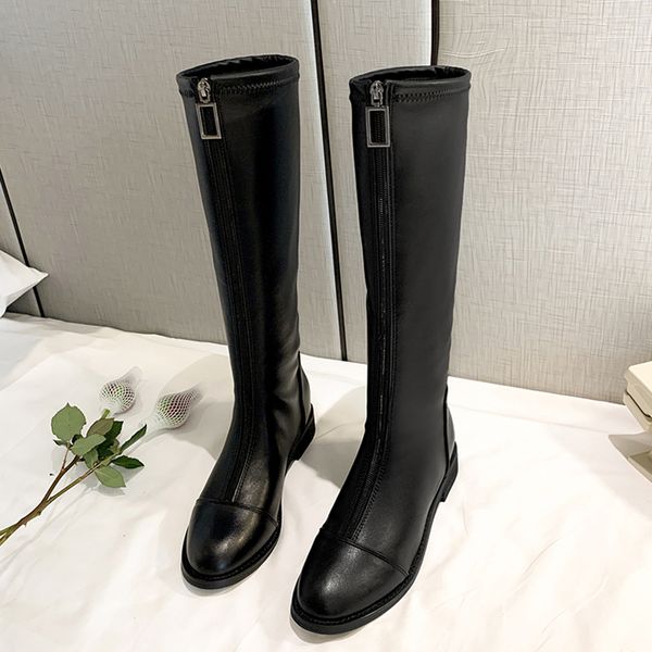2020 winter elegant women warm fur over the knee boots stretch fabric thigh high long boots new suede low heels flat boots shoes, Black
2020 winter elegant women warm fur over the knee boots stretch fabric thigh high long boots new suede low heels flat boots shoes, Black