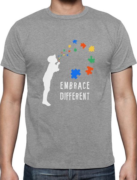 2019 fashion summer style embrace different - autism awareness t-shirt support the cause tee shirt
2019 fashion summer style embrace different - autism awareness t-shirt support the cause tee shirt