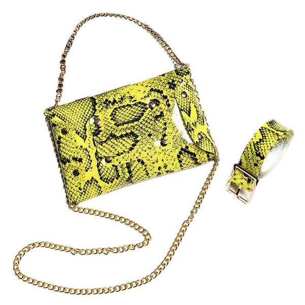 waist bags women bag snakeskin print chain decoration adjustable belt for mobile phone keys money
waist bags women bag snakeskin print chain decoration adjustable belt for mobile phone keys money