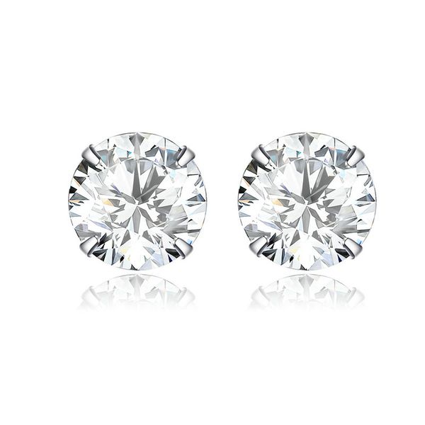 other vintage wedding stud earrings 925 sterling silver clear cubic zirconia 7mm women accessories jewelry, Golden;silver
other vintage wedding stud earrings 925 sterling silver clear cubic zirconia 7mm women accessories jewelry, Golden;silver