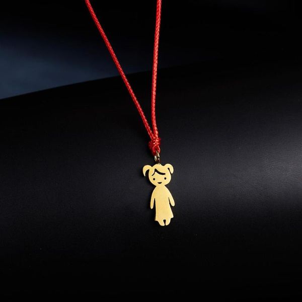 2020 simple vintage cartoon boys girl necklace for women fashion gold color stainless steel pendant couple gift necklace jewelry, Silver
2020 simple vintage cartoon boys girl necklace for women fashion gold color stainless steel pendant couple gift necklace jewelry, Silver