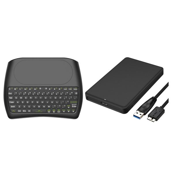 2 set accessories: 1 set 2.5 inch hdd sata to usb 3.0 external hard drive enclosure & 1 2.4ghz mini wireless keyboard full s
2 set accessories: 1 set 2.5 inch hdd sata to usb 3.0 external hard drive enclosure & 1 2.4ghz mini wireless keyboard full s