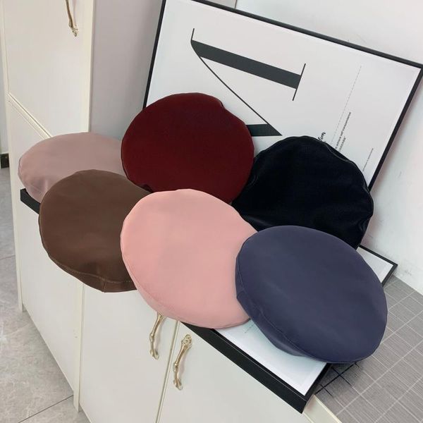 202008-shi autumn frosted pu solid faux leather fashion street lady beret hat men women leisure painter hat, Blue;gray
202008-shi autumn frosted pu solid faux leather fashion street lady beret hat men women leisure painter hat, Blue;gray