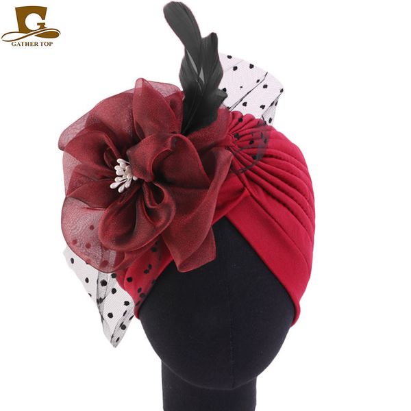 new fshion luxury big flower turban women wedding party hat muslim headwrap beanies cap ladies hair accessories turbante hijab
new fshion luxury big flower turban women wedding party hat muslim headwrap beanies cap ladies hair accessories turbante hijab