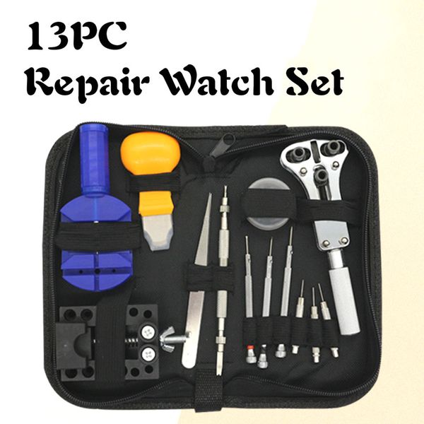 13pcs portable repair tool kit maintenance key watch case opener watchmaker watch pocket removing tools mechanic tool
13pcs portable repair tool kit maintenance key watch case opener watchmaker watch pocket removing tools mechanic tool