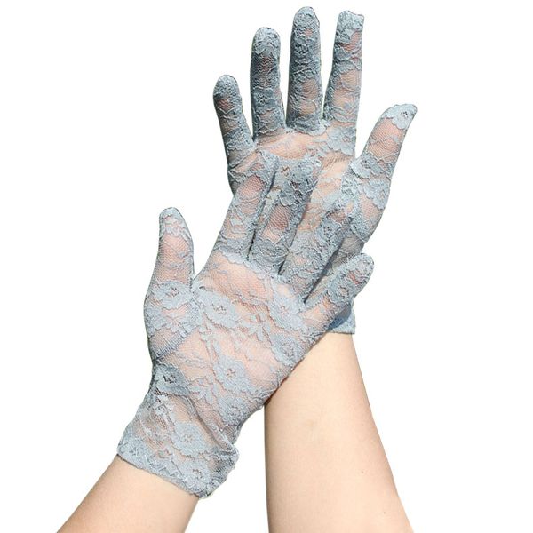 sun protection accessories lace hollow-out gloves skid resistance pattern lace gloves tc21, Blue;gray
sun protection accessories lace hollow-out gloves skid resistance pattern lace gloves tc21, Blue;gray