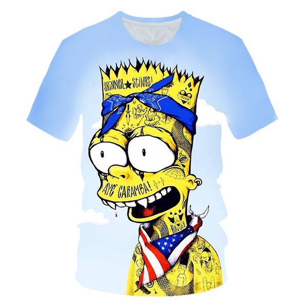 simpson animation with round collar and in 3d print shirts kawaii graphic graphic men clothing
simpson animation with round collar and in 3d print shirts kawaii graphic graphic men clothing