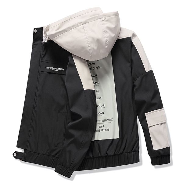 2020 new autumn casualjacket men hooded streetwear non-removable hood mens windbreaker jackets fashion outwear male size m~4xl, Black;brown
2020 new autumn casualjacket men hooded streetwear non-removable hood mens windbreaker jackets fashion outwear male size m~4xl, Black;brown