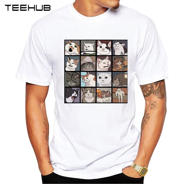 teehub men's new fashion meme cats design short sleeve t-shirt cool printed hipster tee shirts
teehub men's new fashion meme cats design short sleeve t-shirt cool printed hipster tee shirts