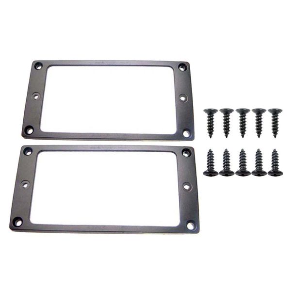 black metal flat humbucker pickup на раме кольца с винтами для fender strat tele
black metal flat humbucker pickup на раме кольца с винтами для fender strat tele